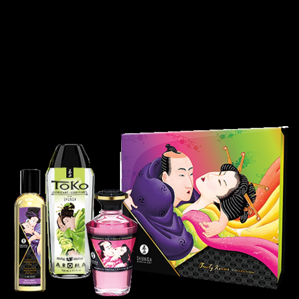 Shunga Fruity Kisses Collection Kit: An Exquisite Sensual Experience