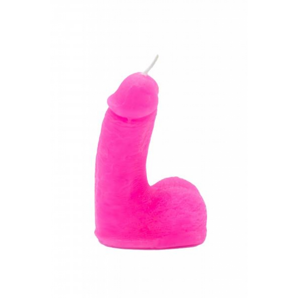 Shibari Get Lucky Blow Me Penis Candle Pink