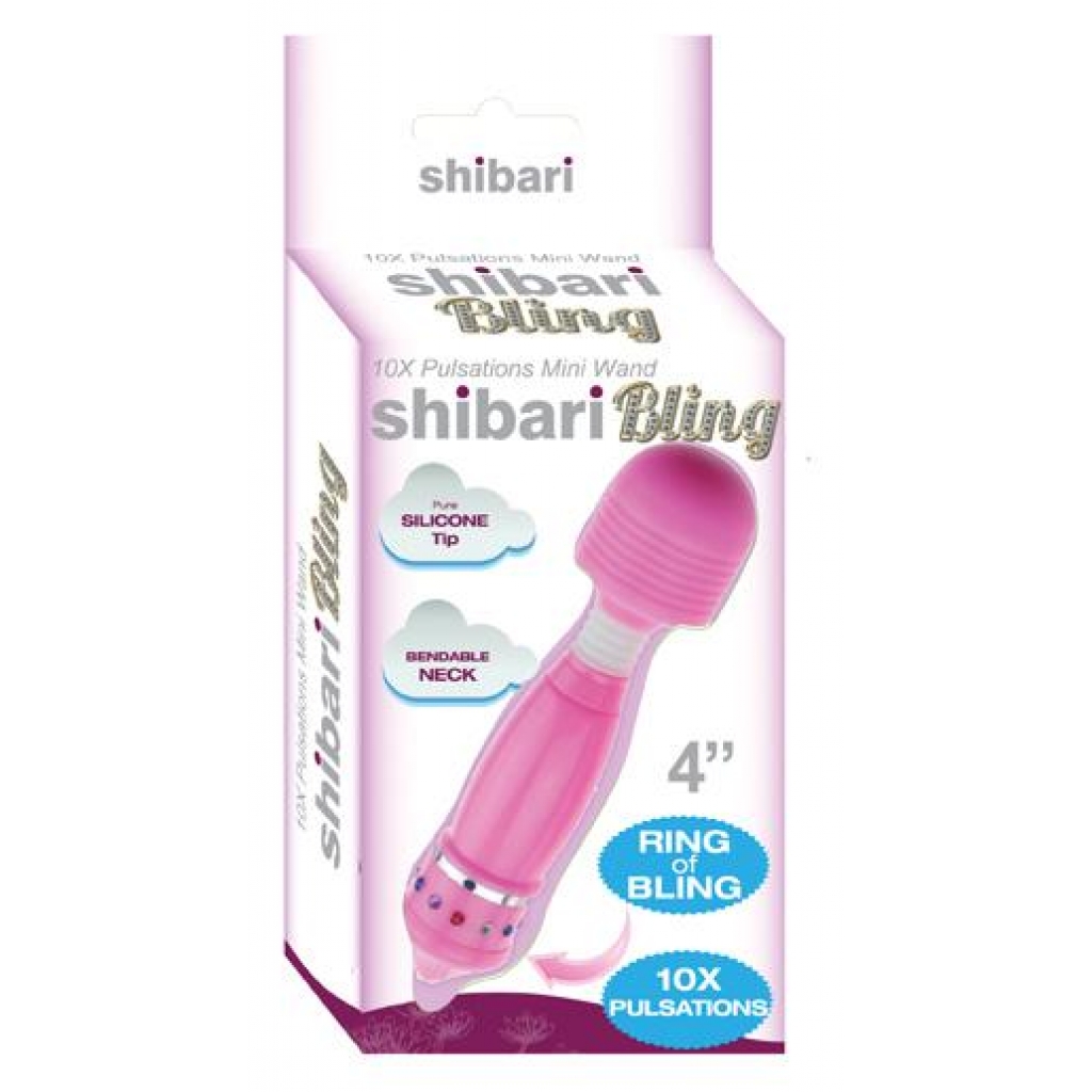 Shibari Sexy! Bling Bling Mini Wand - Perfect for Travel