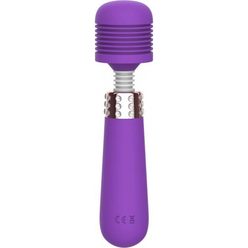 Shibari Sexy! Bling Bling Mini Wand - Lilac