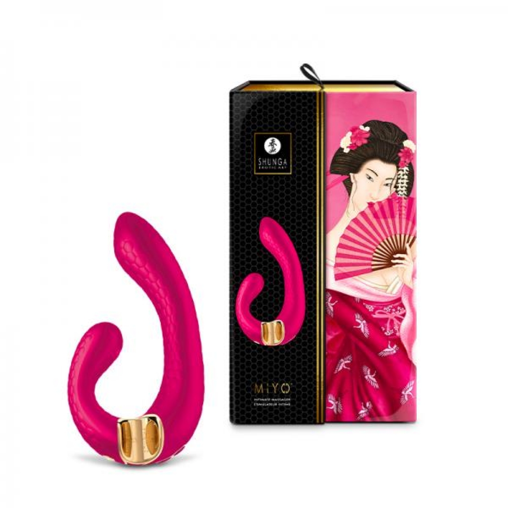 Shunga Miyo Intimate Massager - Raspberry