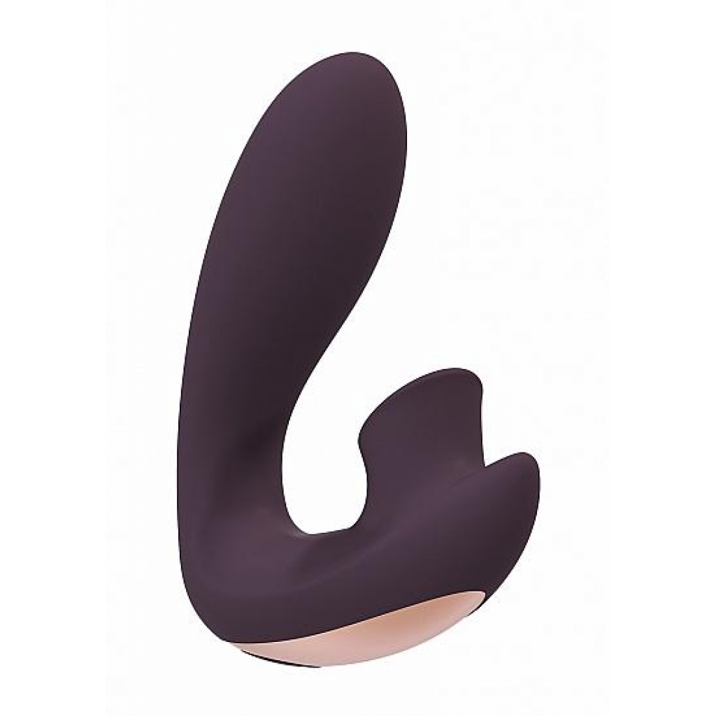 Irresistible Desirable Purple G-Spot and Clitoral Vibrator