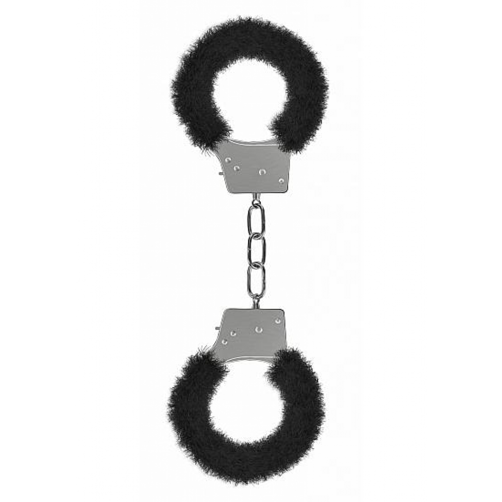 Furry Black Beginner's Handcuffs