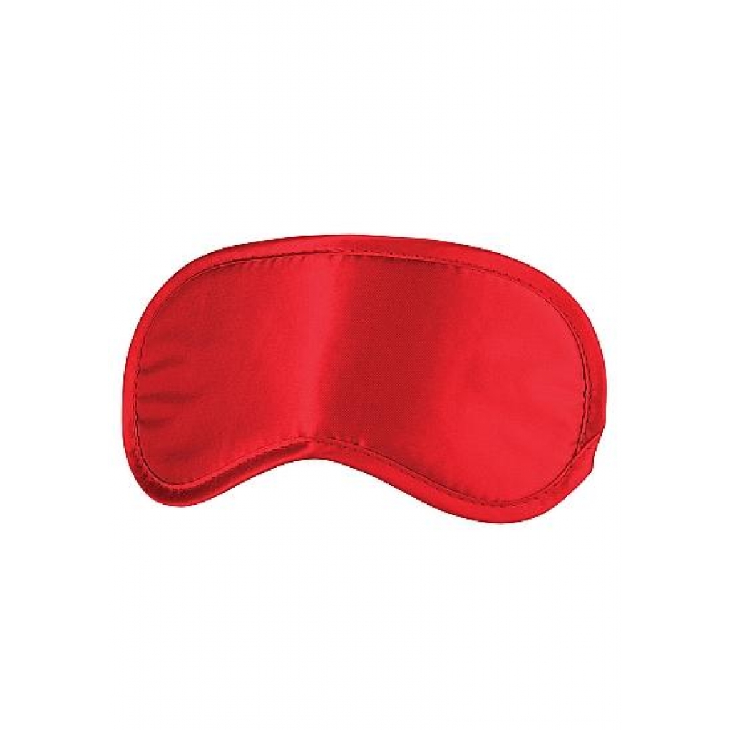 Soft Red Eyemask for Sensual Experiences