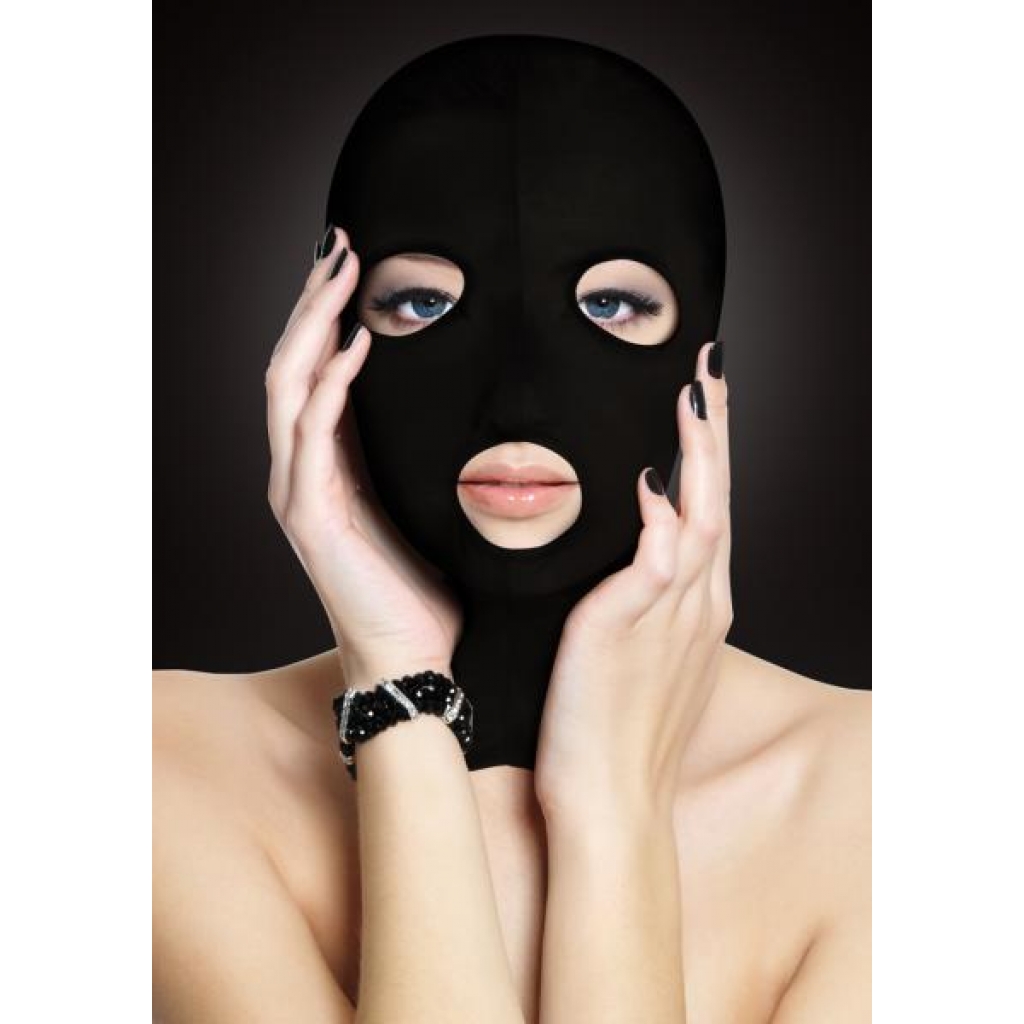 Ouch! Subversion 3 Hole Hood Mask - Black O/S