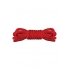 Japanese Mini Rope - 1.5m Red Bondage Rope