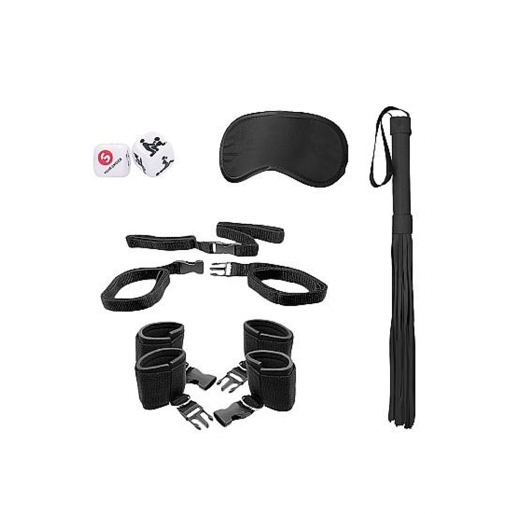 Ouch Bed Post Bindings Restraint Kit Black