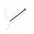 Silicone Screw Plug Set Urethral Sounding Black