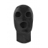 Velvet & Velcro Mask with Mouth & Eye Openings - Black