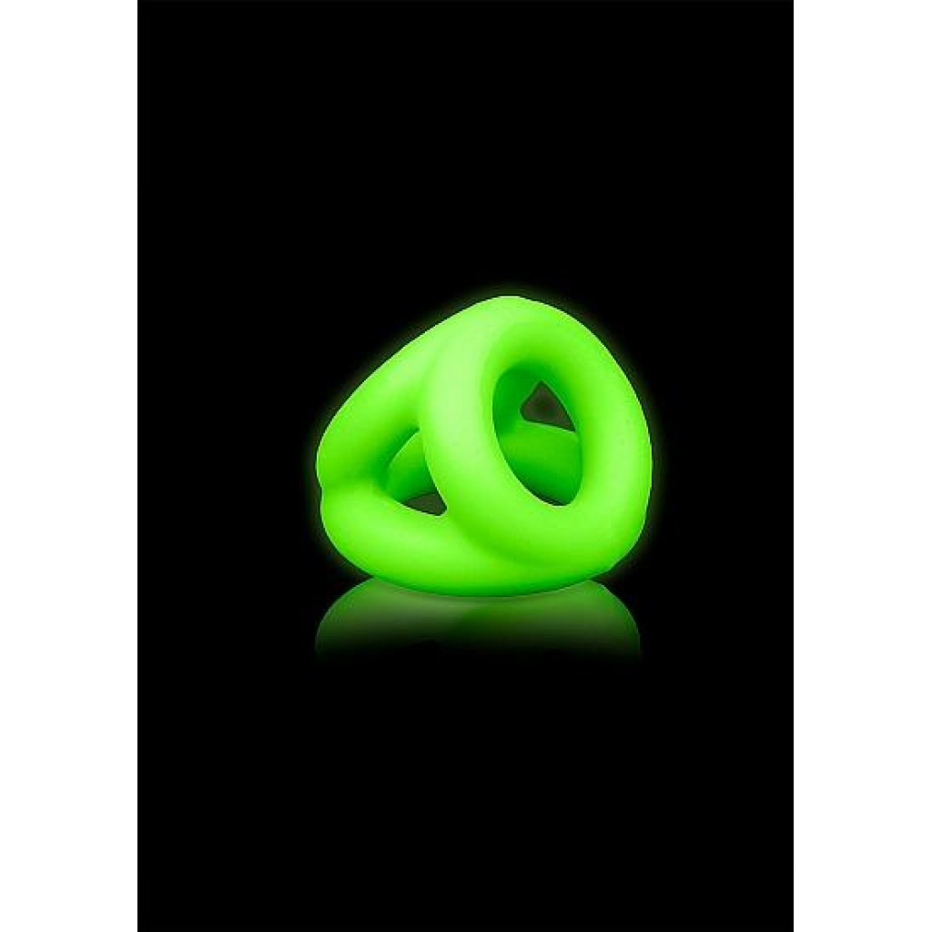 Glow Penis Ring & Ball Strap - Glow In The Dark