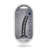 Ouch! Beaded Silicone G-Spot Dildo - 5 In Gunmetal Gray