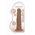 Realrock 8-Inch Dong in Tan Without Testicles