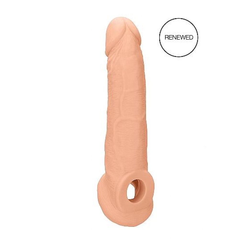 Realrock Penis Sleeve 9in Flesh