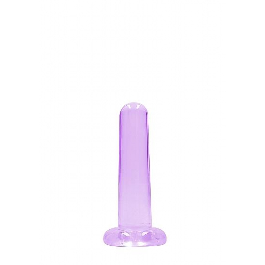 Realrock Non-Realistic 5.3in Dildo with Suction Cup Purple