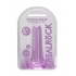 Realrock Non-Realistic 5.3in Dildo with Suction Cup Purple