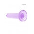 Realrock Non-Realistic 5.3in Dildo with Suction Cup Purple