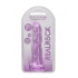 Realrock Non Realistic Dildo W Suction Cup 7in Purple