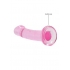 Realrock Non-Realistic Dildo with Suction Cup - 6.7in Pink: Clear Pleasure