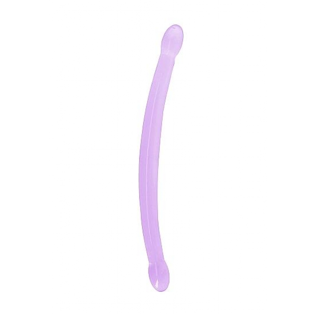 Realrock Non-Realistic Double Dong - 17 Inches - Purple