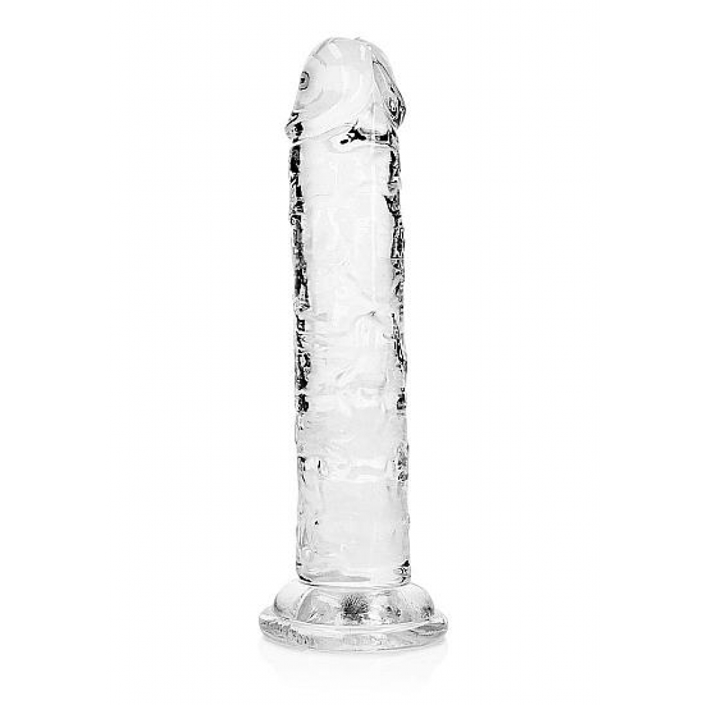 Realrock Straight Realistic 6 In Dildo - Transparent