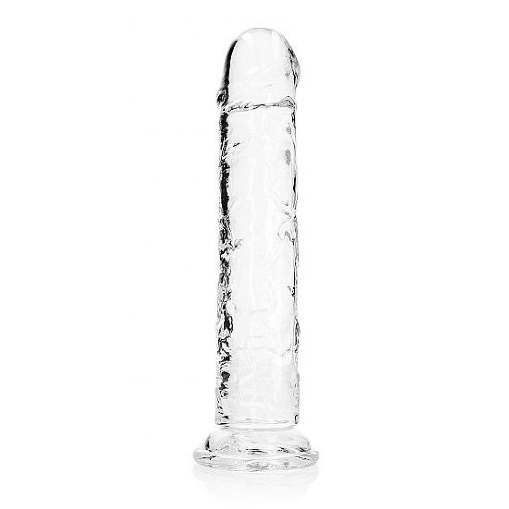 Realrock Realistic Straight Dildo 11in Transparent