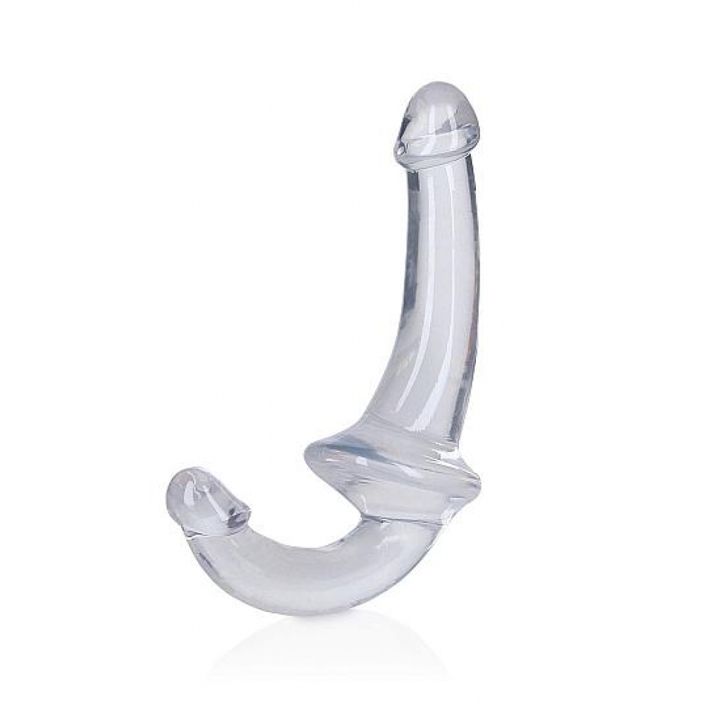 Realrock Strapless Strap On 6 inches - Transparent