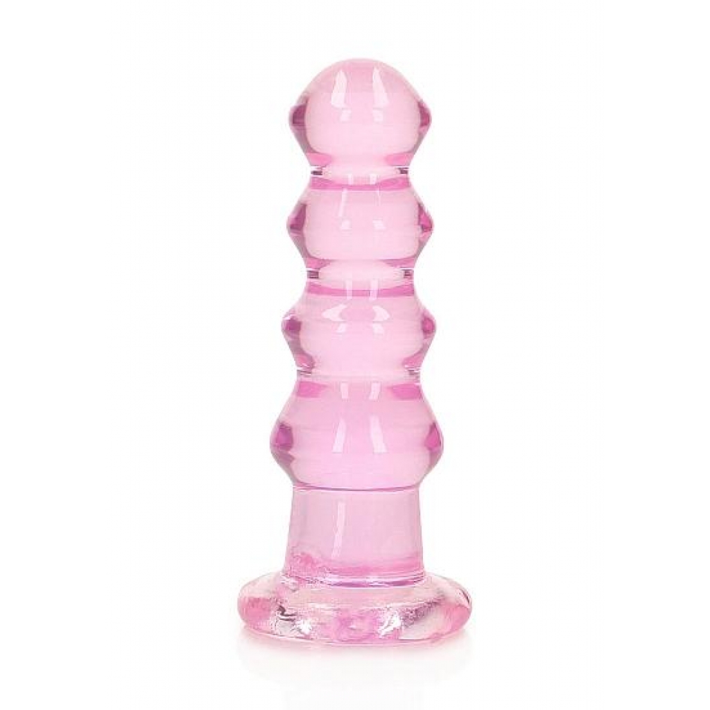 Realrock Curvy Dildo Or Butt Plug - Pink