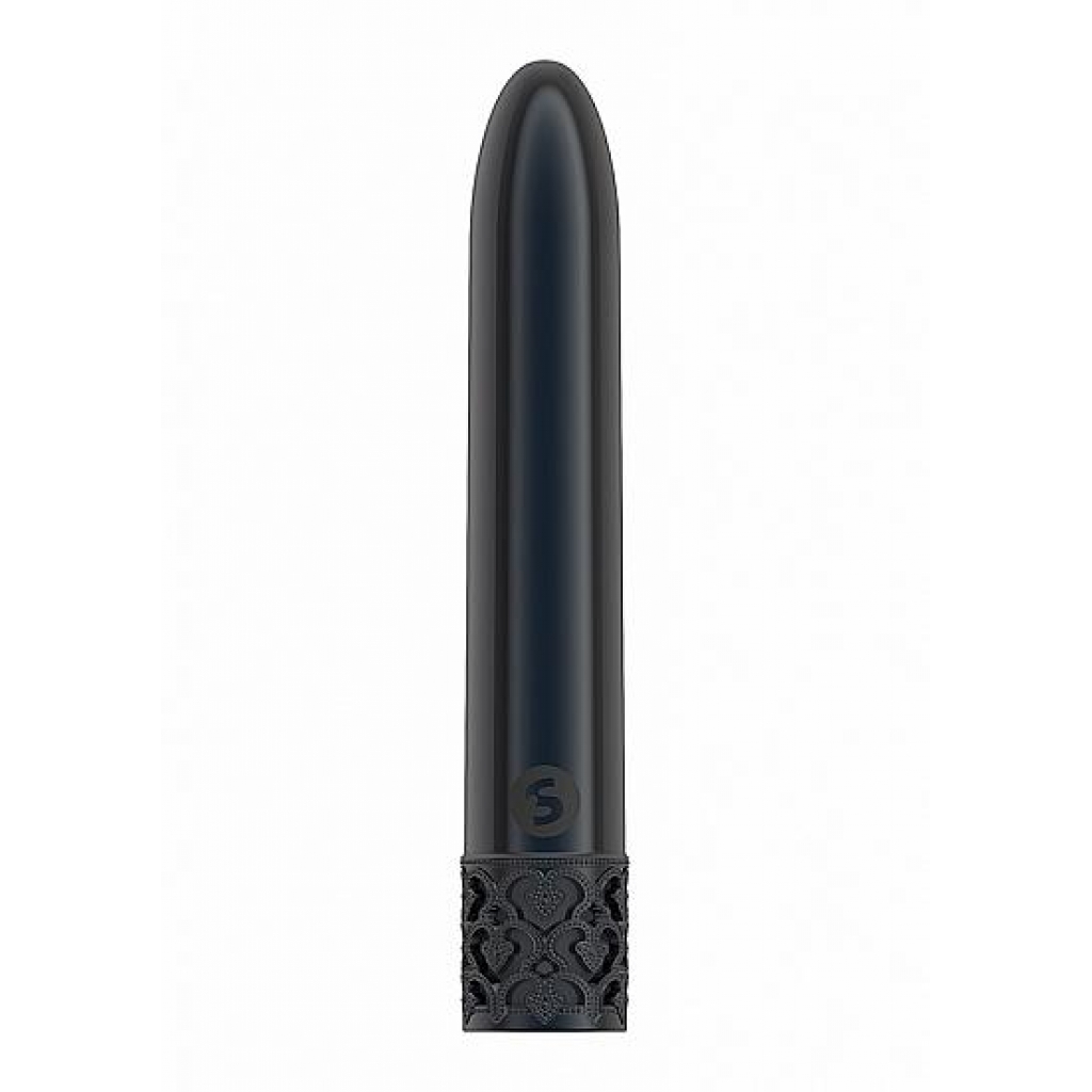 Royal Gems Shiny Powerful Vibe - Rechargeable Gunmetal