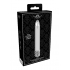 Royal Gems Shiny Powerful Vibrator - Rechargeable Silver