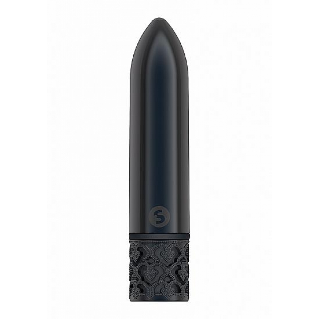 Royal Gems Glamour Powerful Bullet - Rechargeable Gunmetal