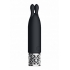 Royal Gems Twinkle Rechargeable Silicone Bullet Vibrator - Black