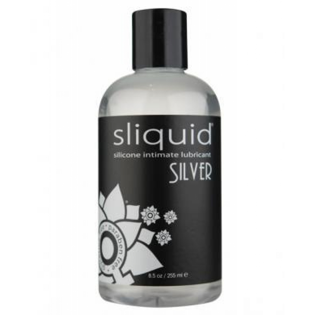 Sliquid Naturals Silver Silicone Intimate Lubricant - 8.5 oz