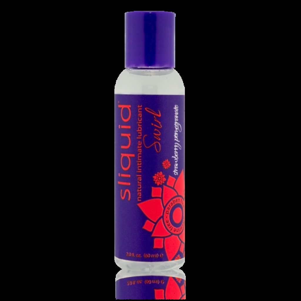 Sliquid Naturals Swirl Strawberry Pomegranate Lubricant - 2oz