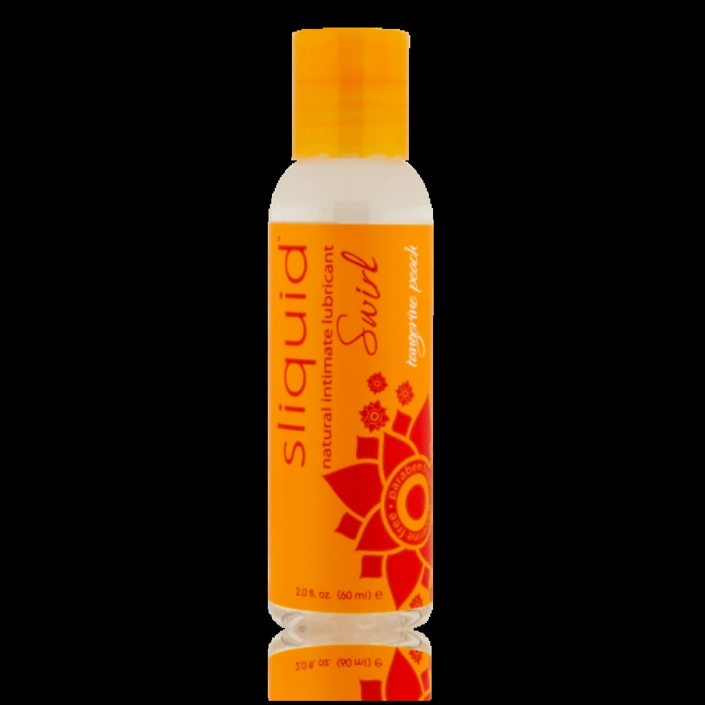 Sliquid Naturals Swirl Lubricant - Tangerine Peach - 2oz