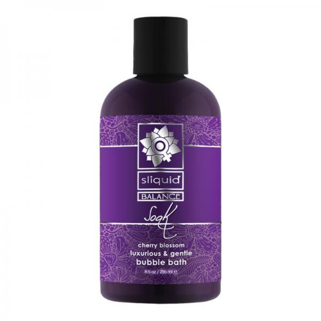 Sliquid Soak Cherry Blossom Bubble Bath - 8.5 oz