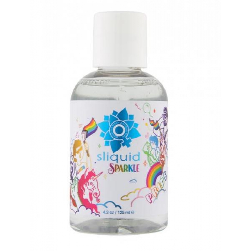 Sliquid Sparkle Pride Lube - 4.2 Oz