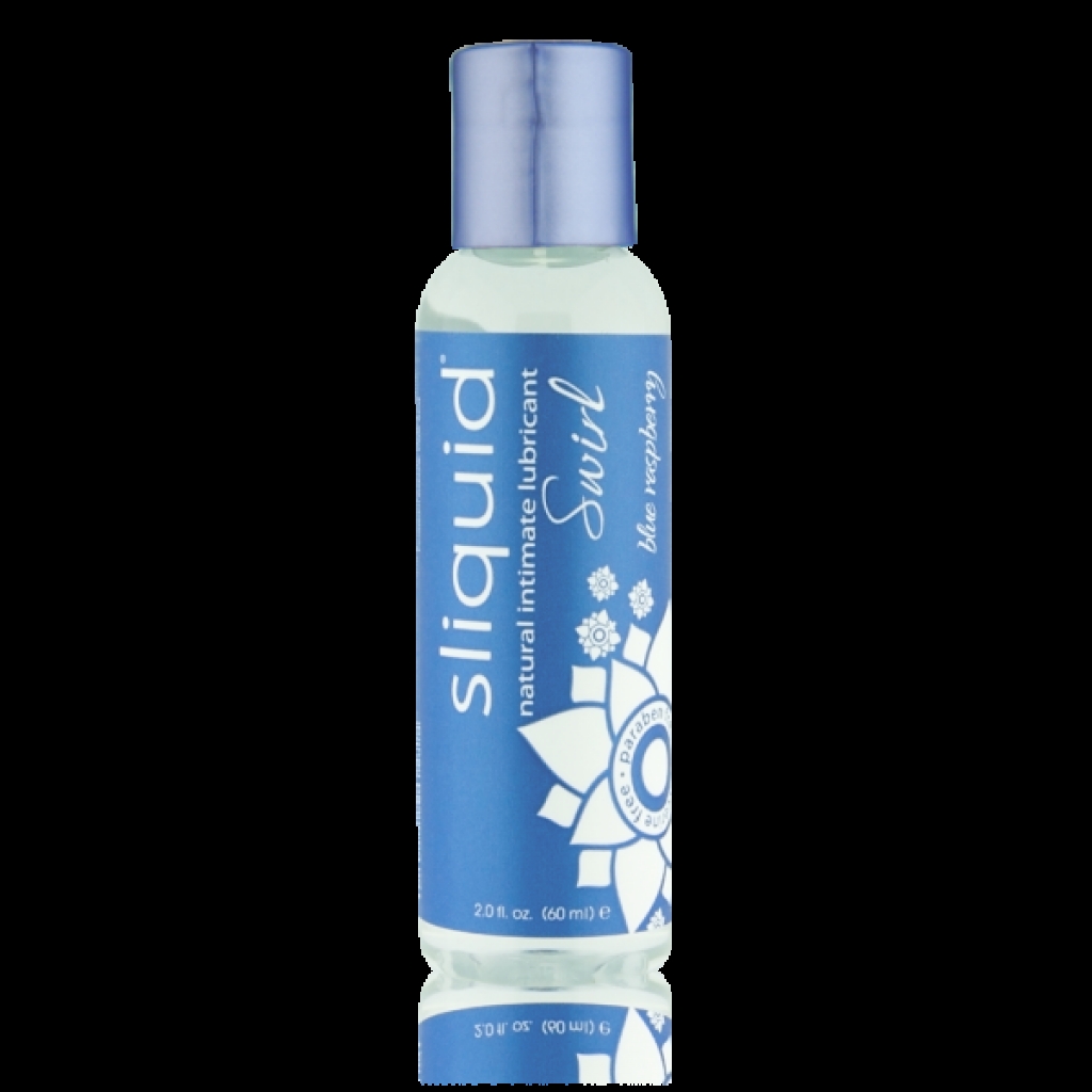 Sliquid Naturals Swirl Lubricant - Blue Raspberry 2oz