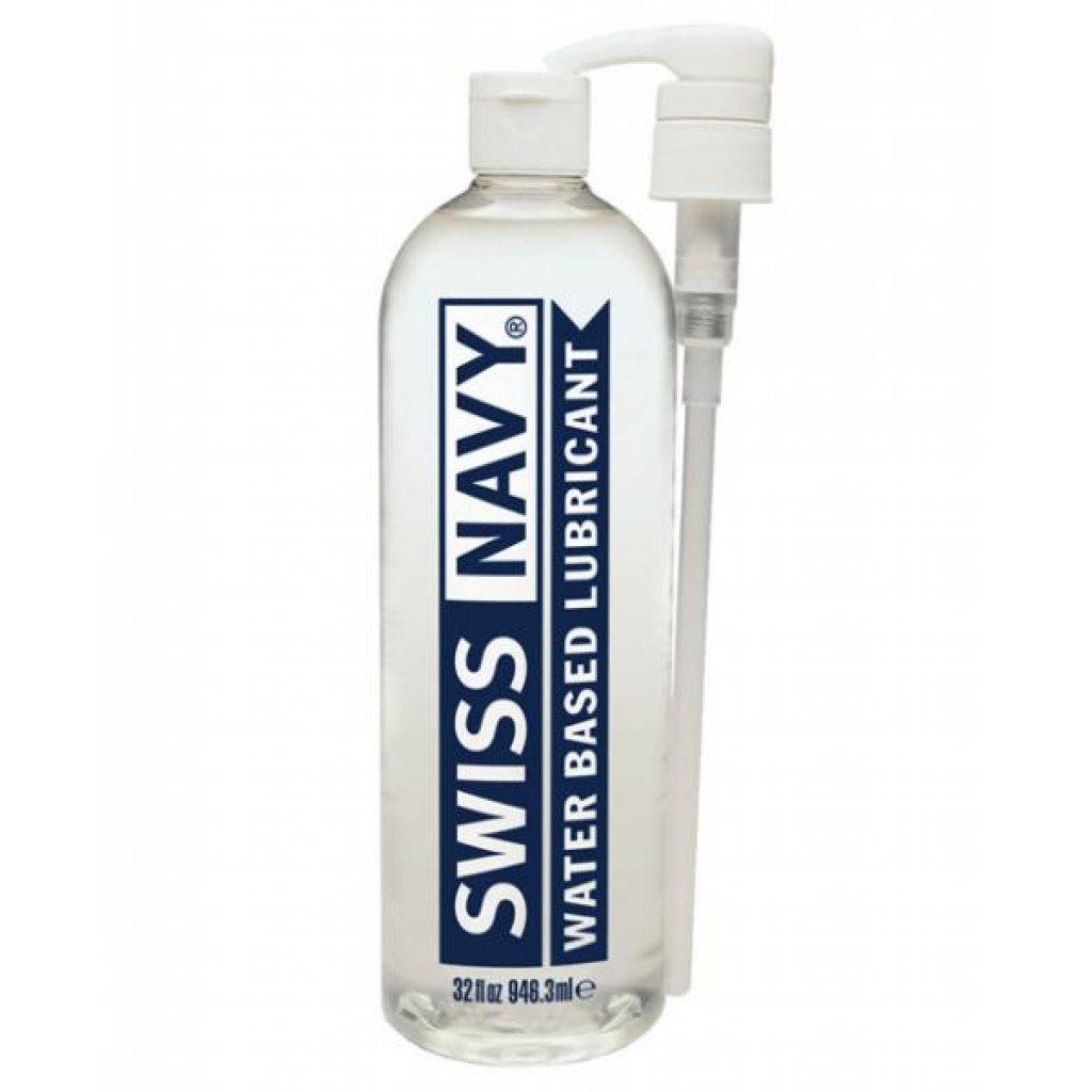 Swiss Navy Water Based Lubricant - 32oz