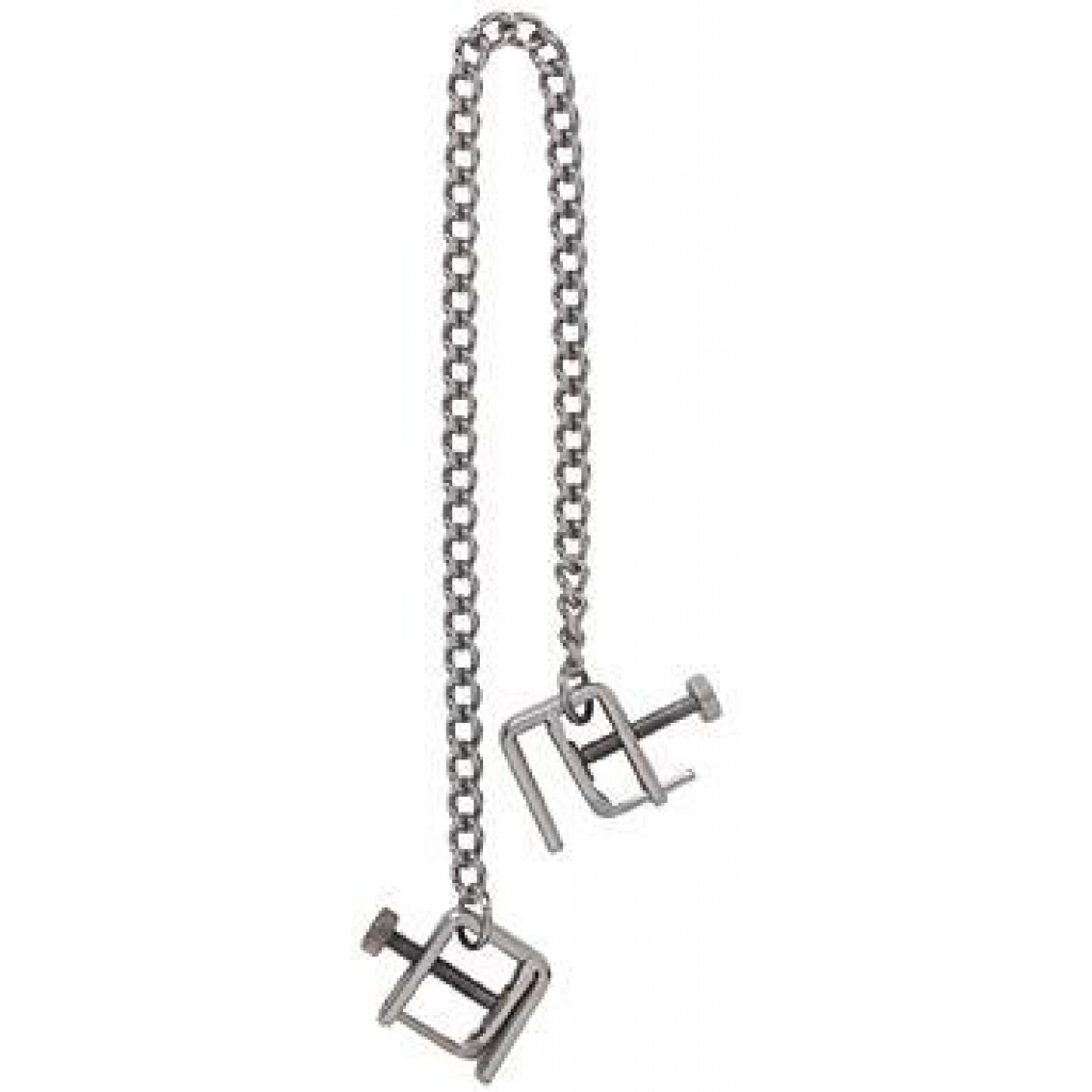 Adjustable Press Nipple Clamps with Link Chain