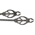 Black Butterfly Nipple Clamps with Chain