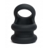 SWITCH HITTER COCK RING - BLACK