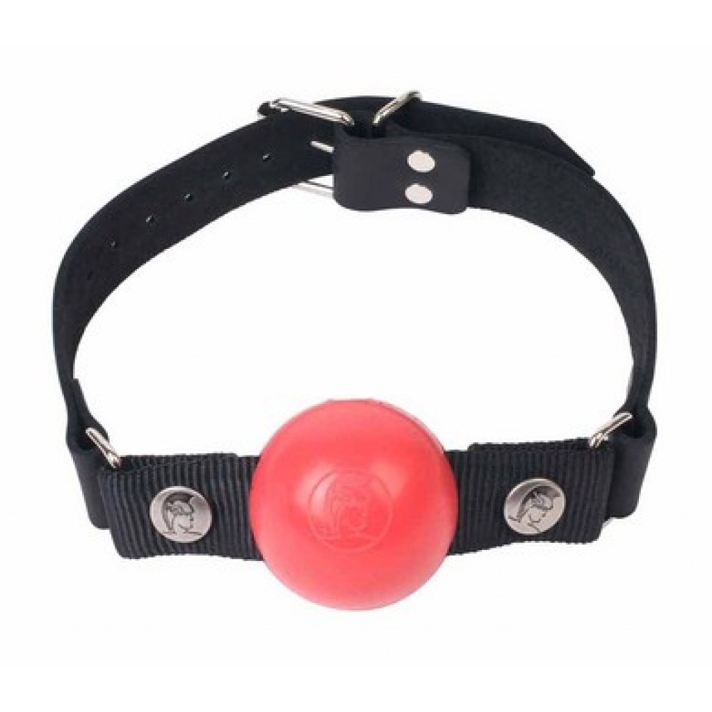 Nickel Free Silicone Ball Gag - Allergen-Free Fun