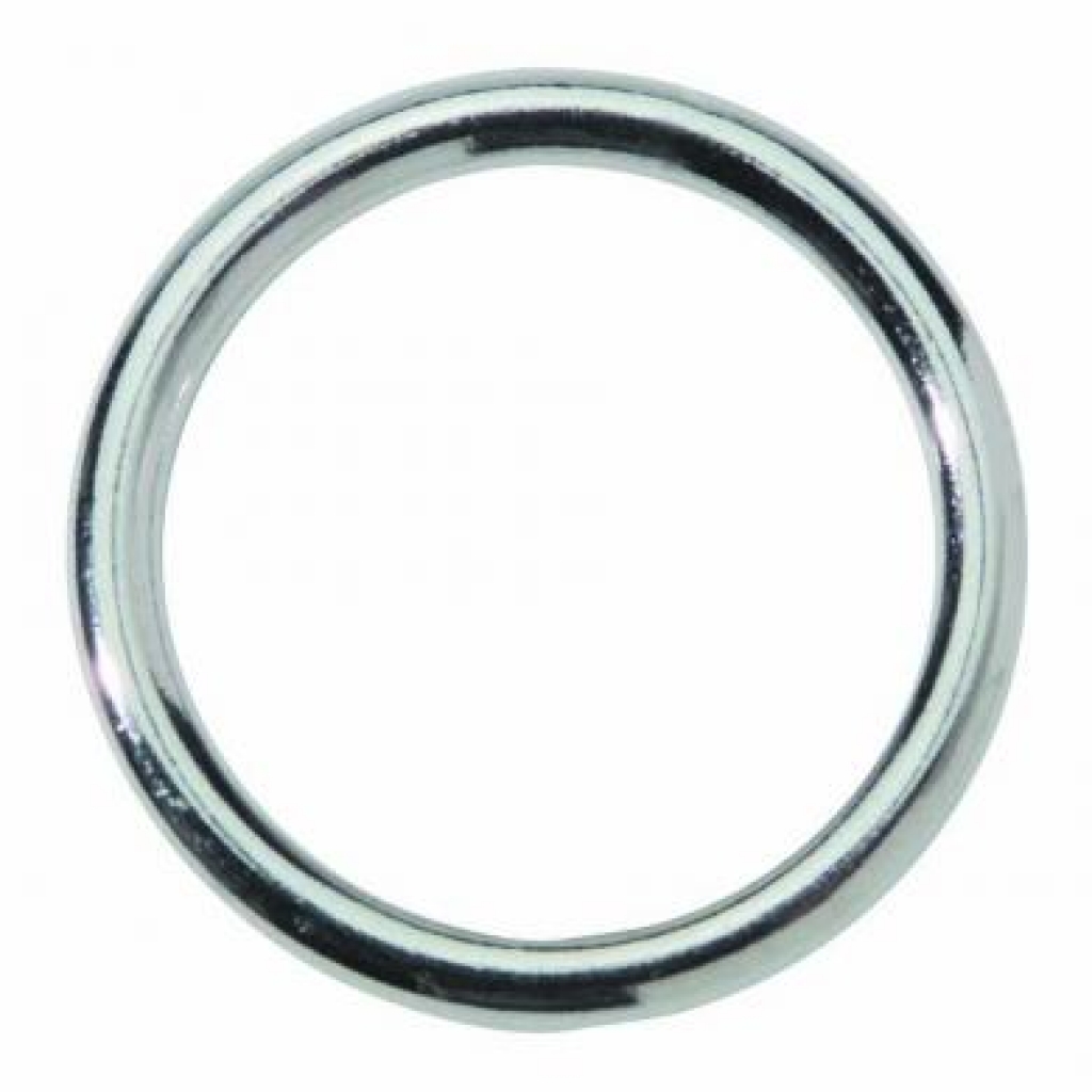 Nickel Metal Penis Ring - 1 1/4 Inch