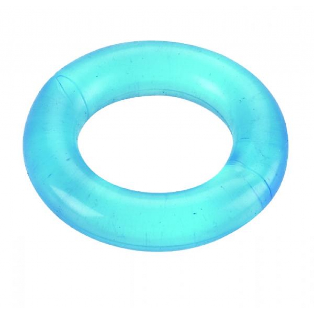 Relaxed Fit Elastomer Penis Ring - Blue