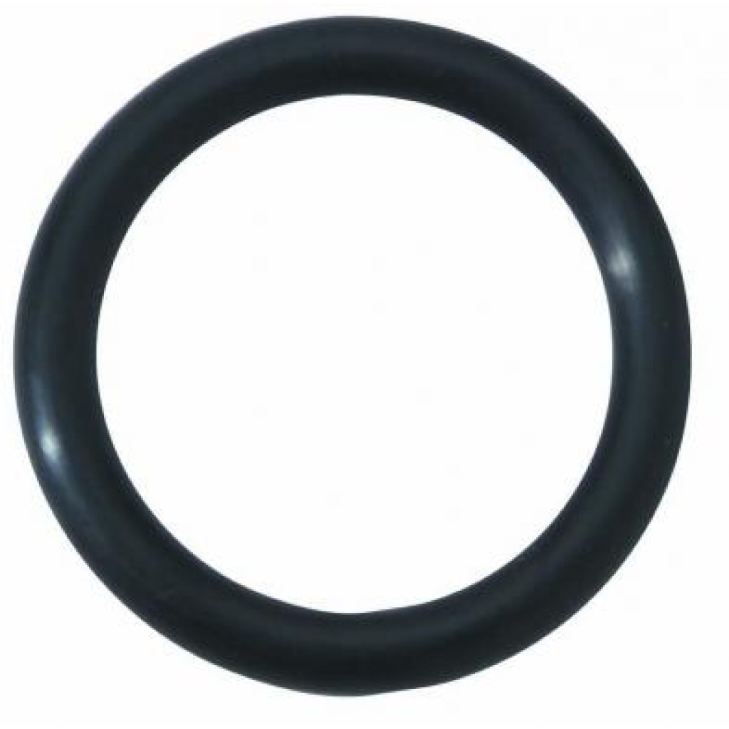 Premium Black Rubber Penis Ring - 1 1/4 Inch