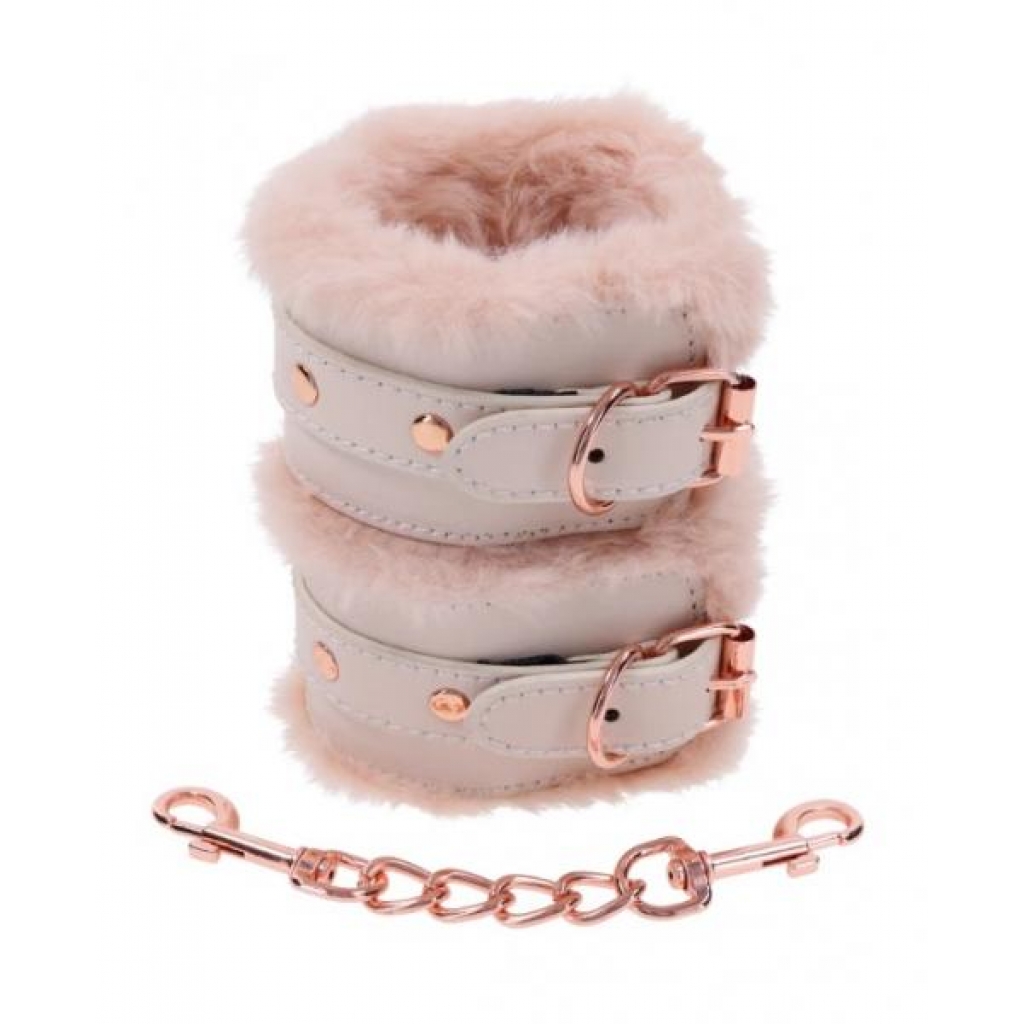 Peaches N Cream Fur Handcuffs