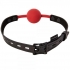 Sportsheets Saffron Ball Gag - Black and Red