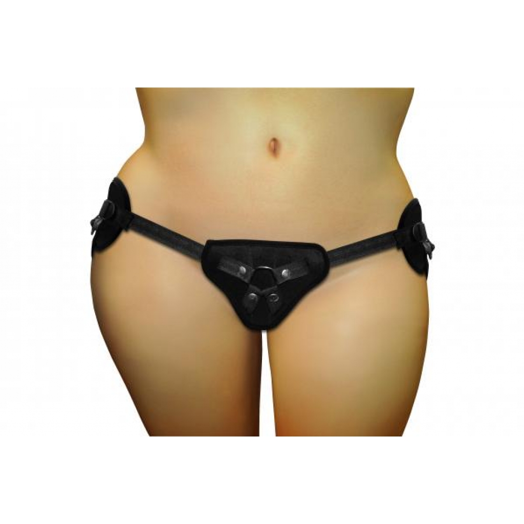 Plus Size Beginner's Black Strap-On Harness