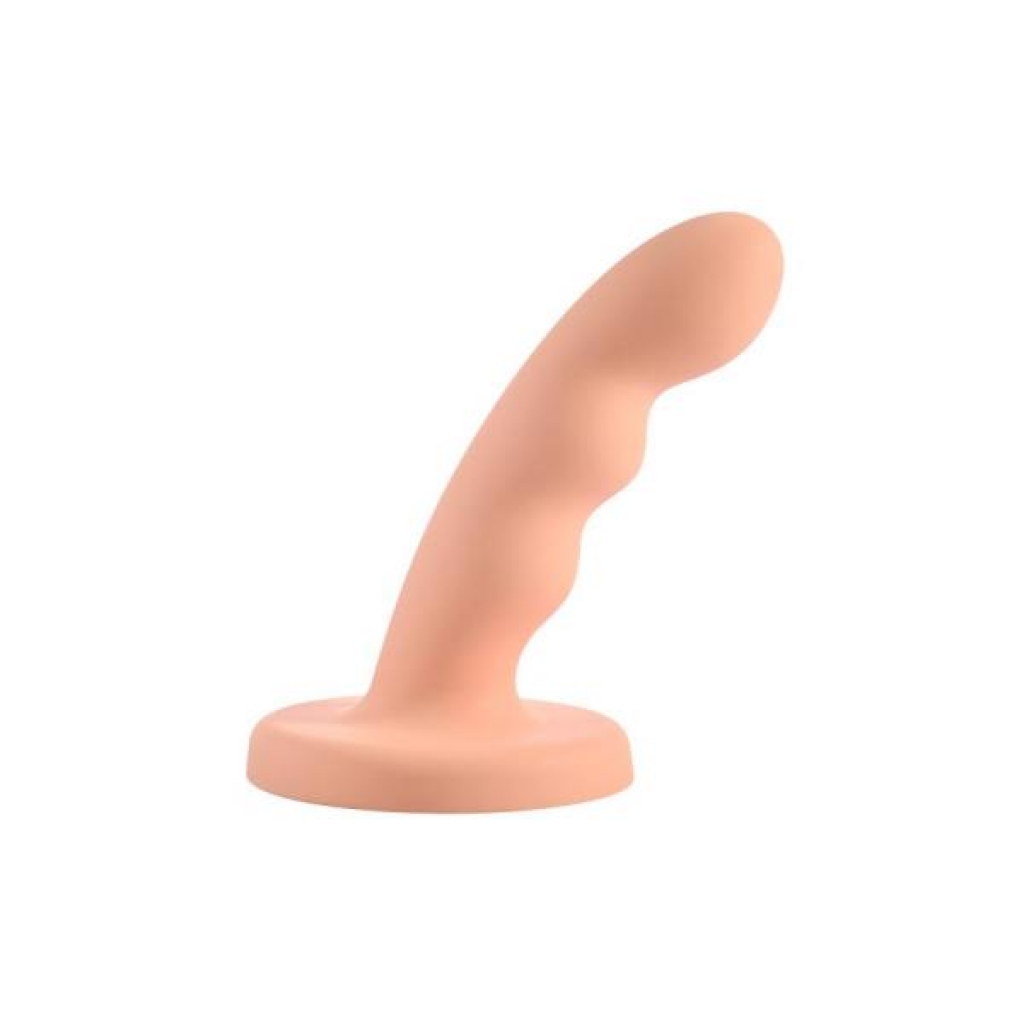 Ren 6in Silicone Dildo - Peach