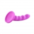 Nautia 8in Silicone Dildo - Stunning Purple Design